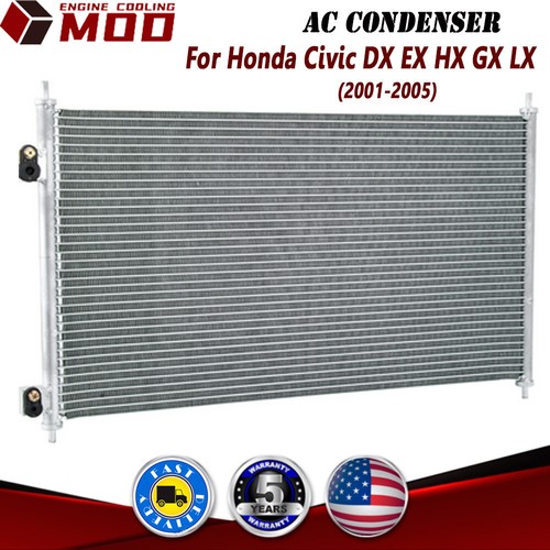 Kit Presa Aria Fredda In Alluminio Lucidato Per Honda Civic 1.7L 2001-2005 - KYX - Foto 4