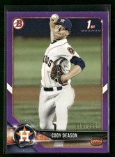2018 Bowman Draft #BD-194 Cody Deason Purple #/250