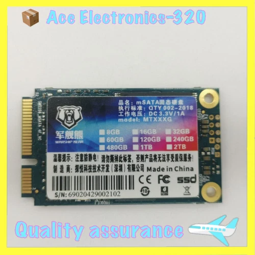 mSATA SSD Solid State Drive mixed brands  32GB 64GB 120GB 128GB 240GB 16GB LOT