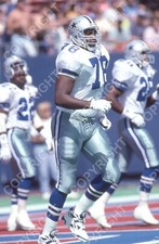 LEON LETT - DALLAS COWBOYS - Vintage 35mm Football Slide 3.5a