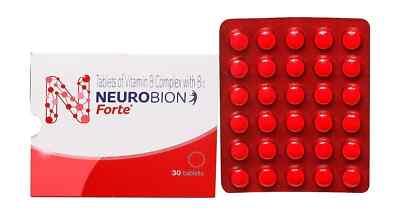 Neurobion Forte 120 tablets vitamin B complex with B12 free shipping.