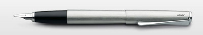 Lamy Studio Fountain Pen - Brushed Stanless Steel  - Extra Fine - L65EF - New