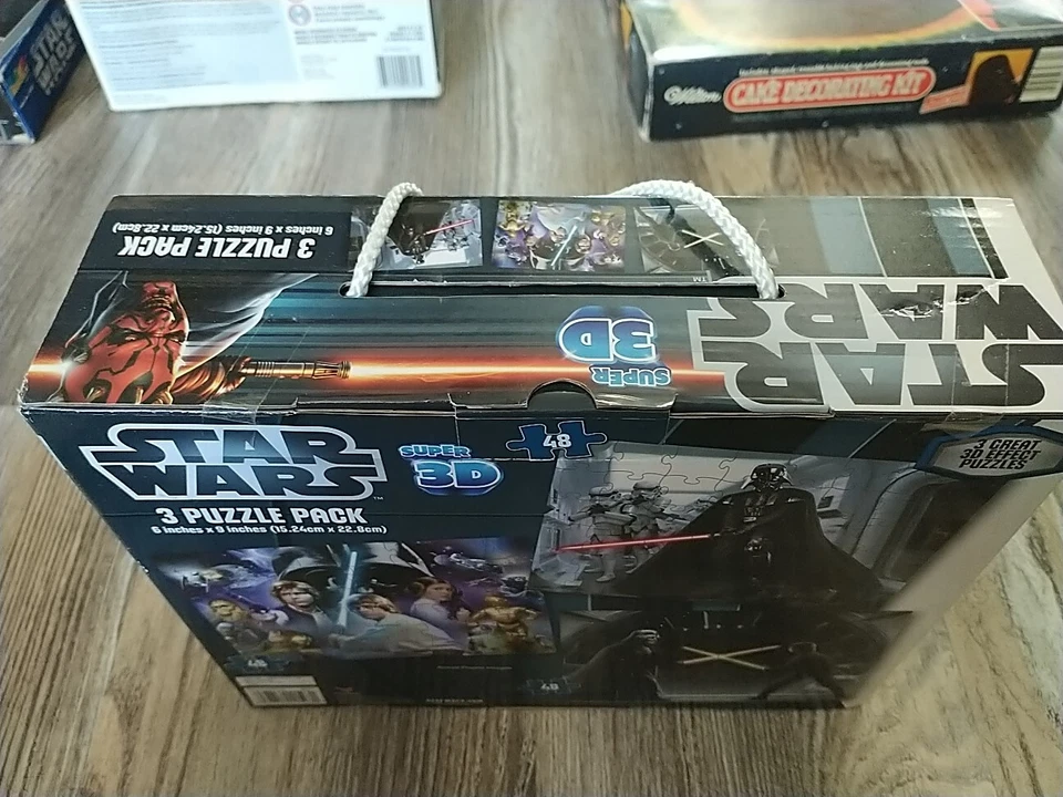 Star Wars Super 3d Puzzle 48 Piezas 3 Puzzles  Foto 3 de 4