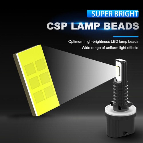 2Pcs 880 LED Fog Light Bulb 6000K Xenon White High Power 890 892 893 899 - Picture 8 of 12