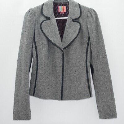 Vintage Petro Zilla Women Size 2 Wool Blazer Jacket | eBay