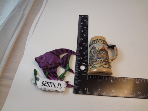 Vintage Florida & Georgia Refrigerator Magnets - Picture 3 of 3