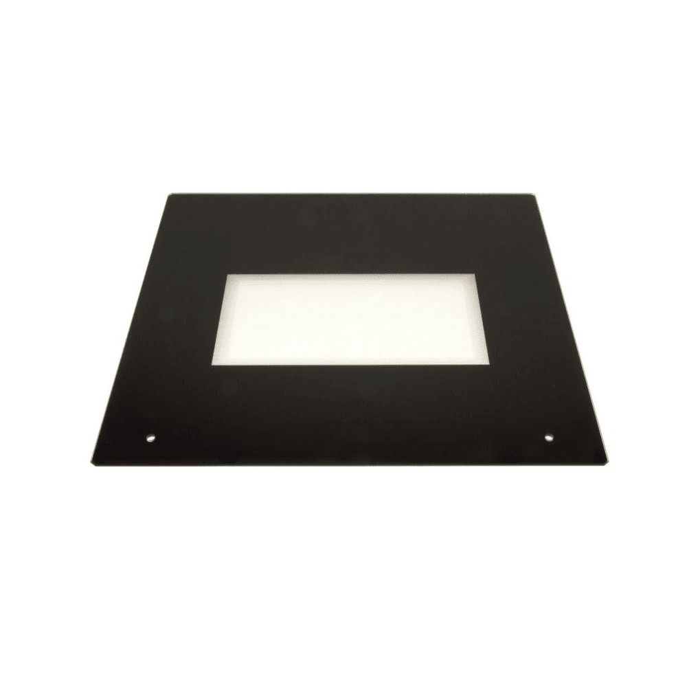 Vitre extérieure pour porte de four Continental Edison 3130102R4802 en verre noir