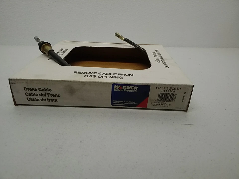 Cable de freno de estacionamiento Wagner BC113208 Wagner F113208 cable de freno Foto 2 de 3