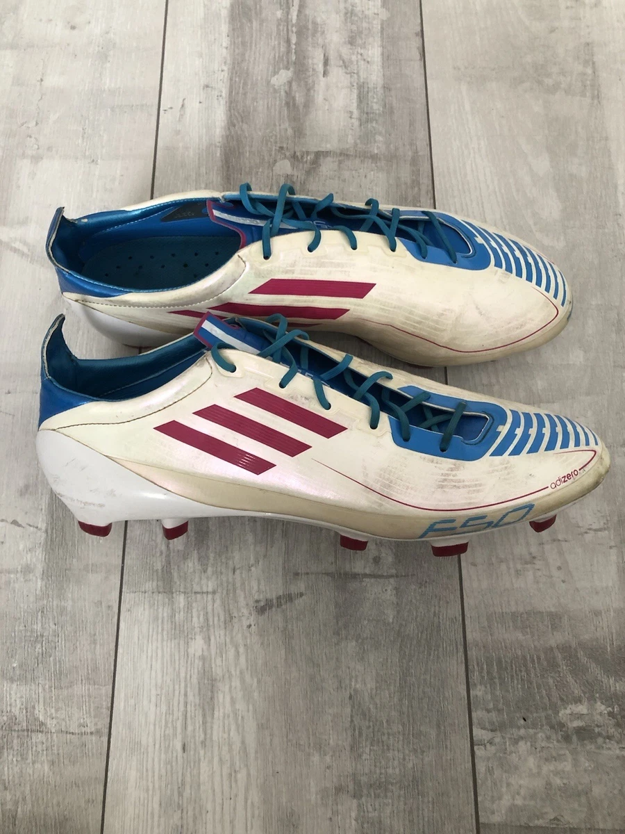 Tacón radio Conclusión Adidas F50 Adizero FG White Football Soccer Cleats US11 1/2 UK11 EUR46 |  eBay