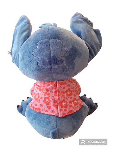 NWT Disney Stitch 13” Plush Toy Stuffy Red Hawaiian Shirt Lilo & Stitch Disney - Picture 2 of 4