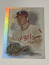 Nolan Ryan 2022 Topps Allen & Ginter Silver Foil Hot Box Angels #93