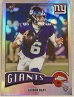 2025 Topps Chrome Football NFL Jaxson Dart RC 1975-25 Refractor Giants SP