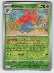 Gloom 044/165 Reverse Holo - Scarlet & Violet 151