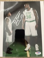 Shaquille Shaq O'Neal Autographed 8x10 Photo Orlando Magic Celtics PSA/DNA