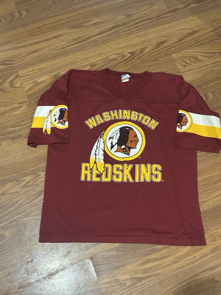 Vintage Washington Redskins NFL Football Graphic Tee Red Large | eBay
