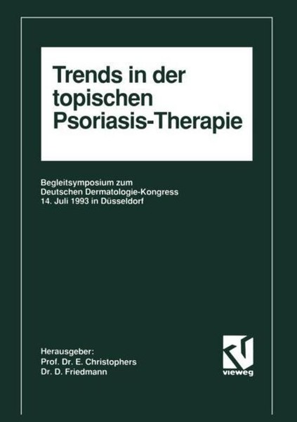 Trends In Der Topischen Psoriasis-Therapie Enno Christophers-image