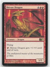 Magic - Shivan Dragon Regular - Magic 2010 (M10) 156 - NM