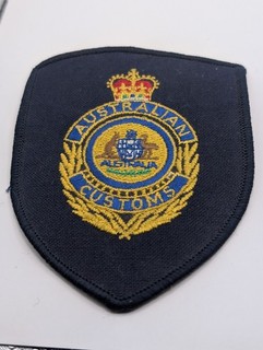 Australian Customs Patch Cloth Badge. Australia.