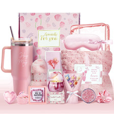15Pcs Relaxing Spa Basket with Luxury Care Package for Her