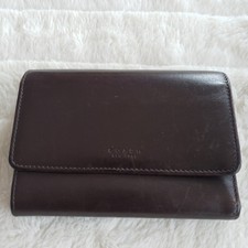 Coach Smooth Brown Leather Bi-Fold Wallet