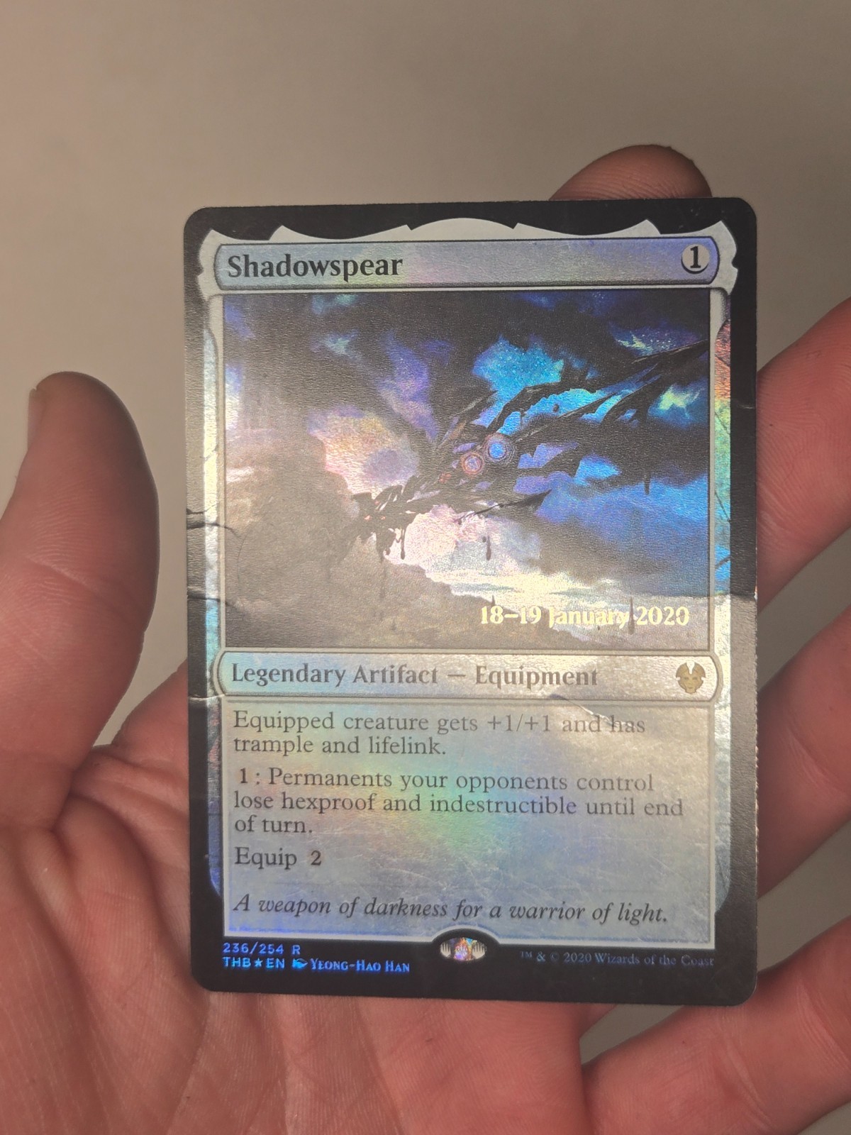 Shadowspear Prerelease Cards Foil