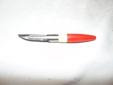 Vintage Androck 7" Vegetable Peeler Corer Red Plastic Handle USA Made