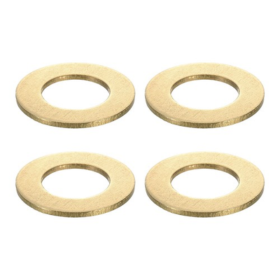 #ad 4Pcs Brass Flat Washer M20x36x2mm Brass Washer Assortment for Screws Bolts AU $15.92