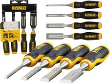 DeWalt Stechbeitel-Set Schnitzbeitel Holzbeitel 4-tellig DWHT0-16063