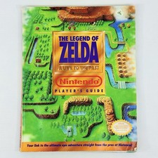 The Legend of Zelda A Link to the Past Nintendo Player's Guide w/ Fold Out Map 