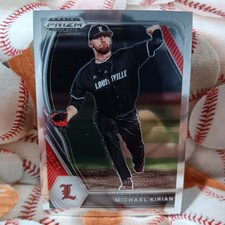 2021 Panini Prizm Draft Picks - Michael Kirian #PDP173 - Louisville Cardinals