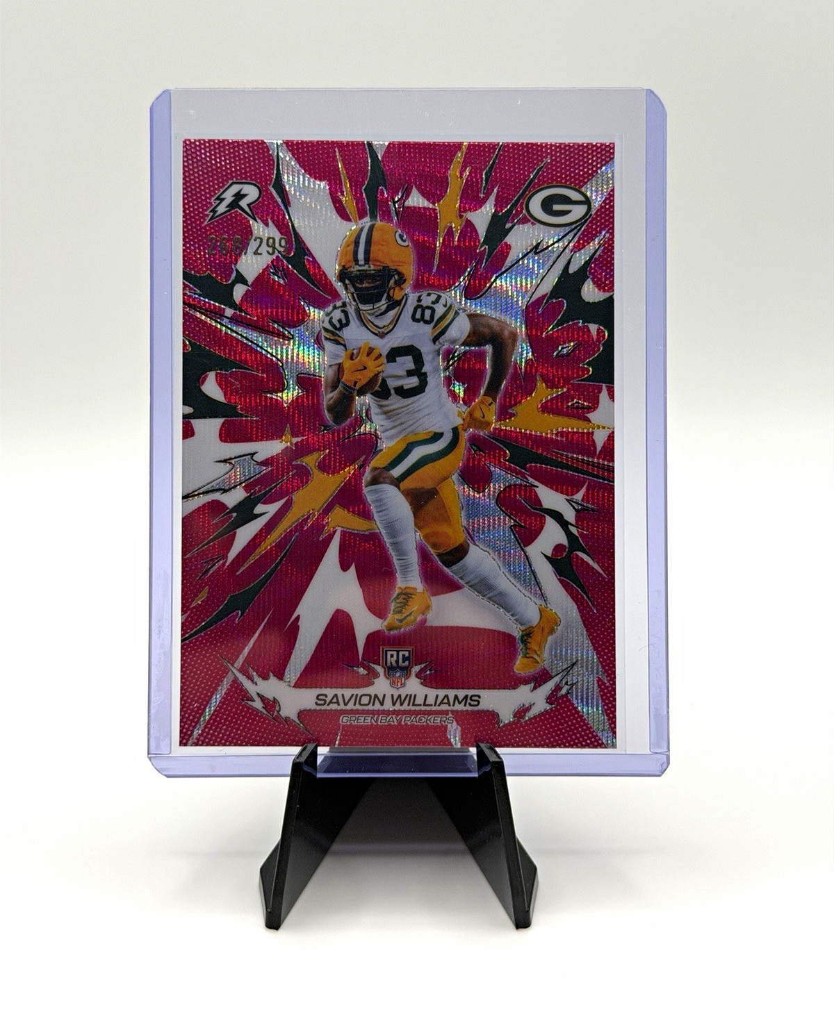 Topps Resurgence 2026 Savion Williams Green Bay Packers #134 RC 268/299 Magenta