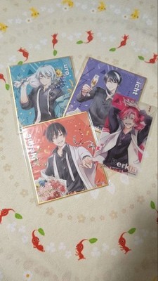 SERVAMP Mini Colored Paper Clear Card Set of 4 Character Pins Unused