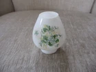 Vintage Miniature Oil Lamp Chimney Shade Milk Glass  2-1/2" Tall x 1-1/4" fitter