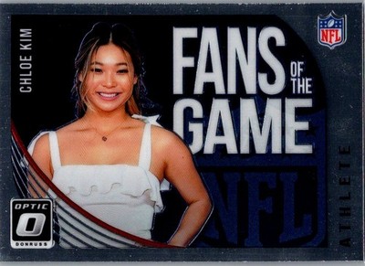 2018 Donruss Optic #FAN-CK Chloe Kim Fans of the Game