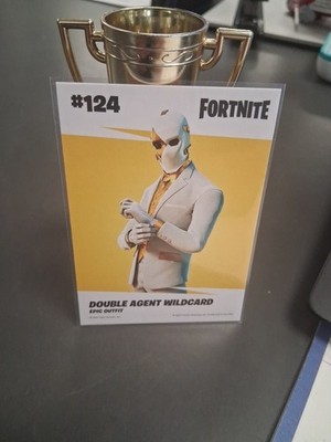 Double Agent Wildcard #124 Epic Outfit | NM/M | 2021 Fortnite Series 3 Panini