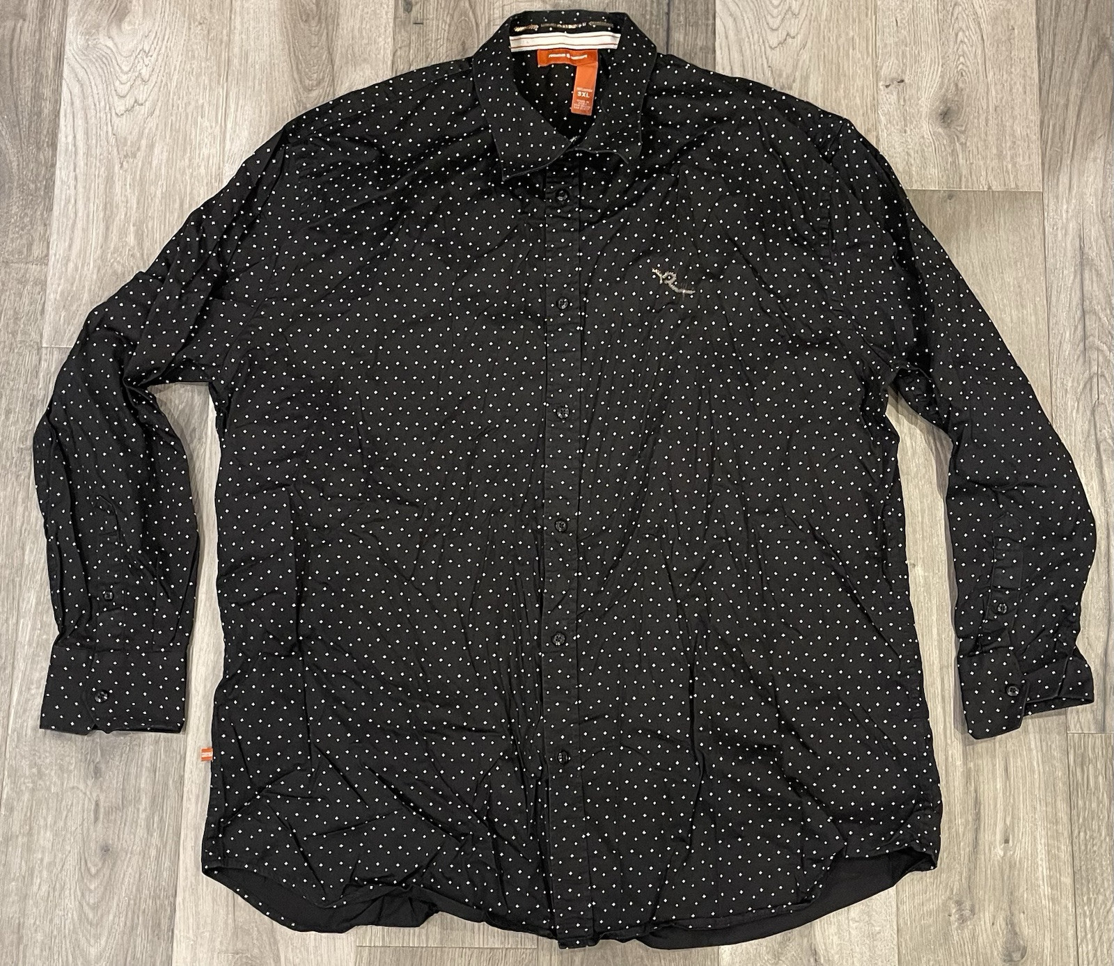 Mens 3 - XLDress Shirt Big Tall Rocawear Business Casual Office Workwear