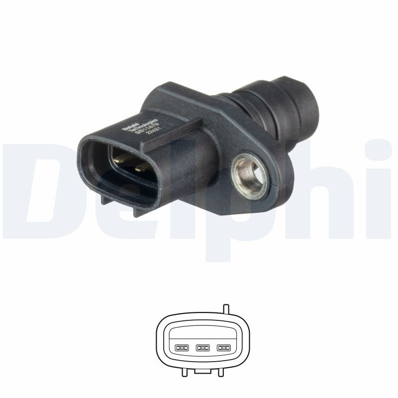 Delphi Impulsgeber, Kurbelwelle [Hersteller-Nr. SS11478] für Vauxhall, Opel - Bild 5