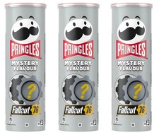 3x NEW PRINGLES FALLOUT 76 - MYSTERY FLAVOUR - 165G - LIMITED - EXOTIC