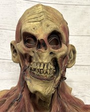 Vintage MARIO CHIODO STUDIOS Large Latex Zombie Mask Horror Halloween 2005