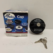 Fuel Tank Cap-Regular Locking Fuel Cap Gates 31675 NEW IN OPEN BOX FREE SHIPPING