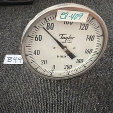 Taylor Thermometer Bi-Therm 0-200 F 5"