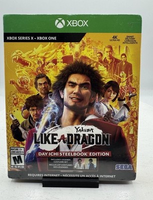Trader Games - YAKUZA LIKE A DRAGON - DAY ICHI STEELBOOK EDITION - XBOX XONE / X
