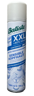 Batiste Trockenshampoo Sensible Kopfhaut, Parfümfrei, Ohne Ausspülen, 0,28 l,neu