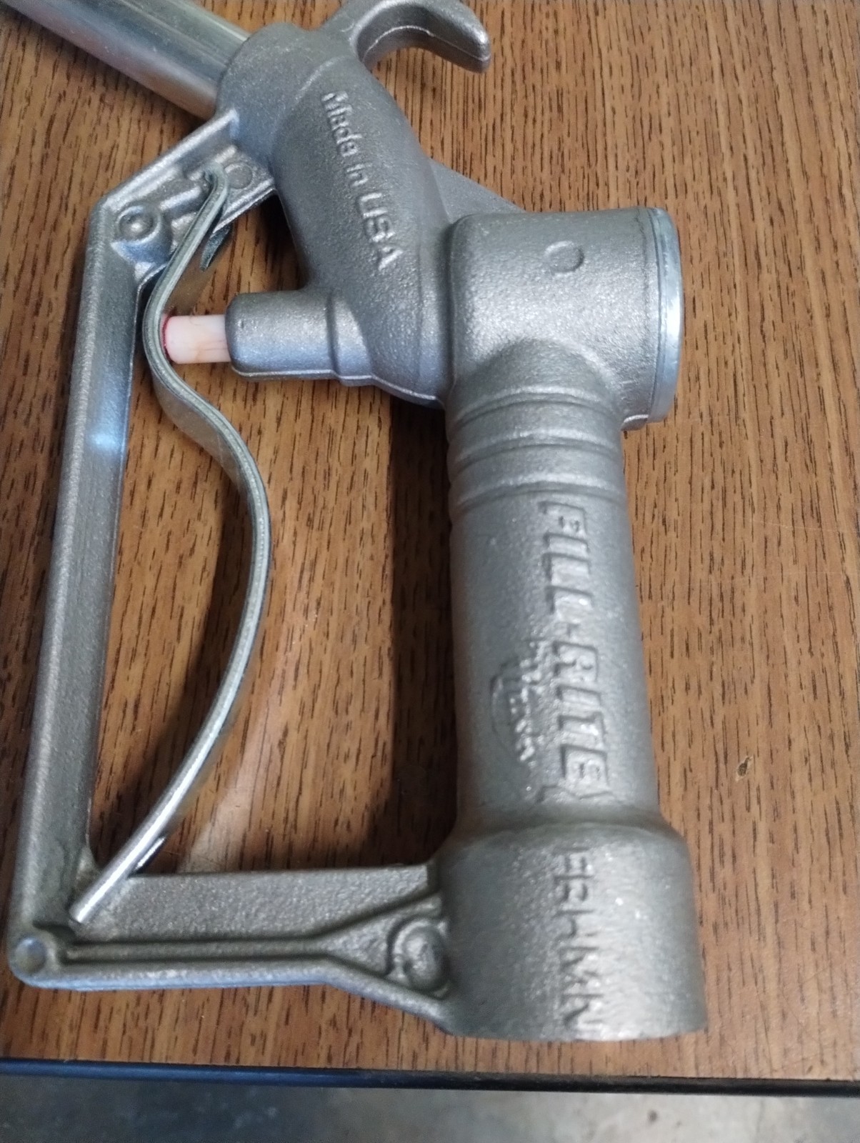 Fill-Rite Husky Fuel Pump Nozzle 274L Manual 3/4 Aluminum NPT USA  Diesel /Gas