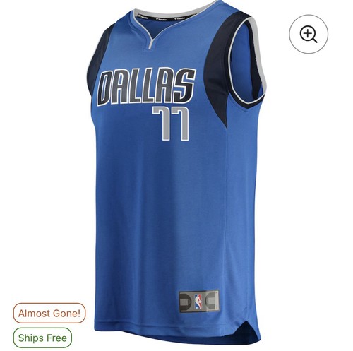 Nike Dallas Mavericks Luka Doncic #77 NBA Basketball Jersey Youth XL (18/20) NWT - Picture 2 of 6