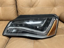2011-2014 Audi A8 LED Left Driver Side Headlight Assembly OEM TESTED! 