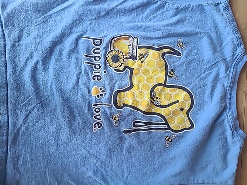 Puppie Love YOUTH SMALL Bee Print - Picture 5 of 5