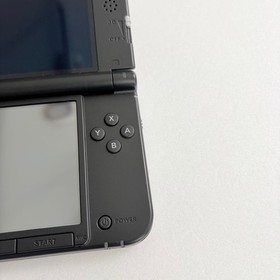 Nintendo 3DS XL LL Black Working Tested Japanese Version Console w/ Stylus