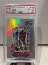 Juan Soto 2020 Panini Diamond Kings Downtown PSA 10  ROOKIE !!  CASE HIT! ☄️🔥🔥