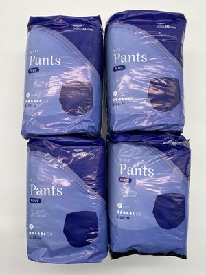 Amazon Basic Care Men s Pants Plus Medium   4 Packungen à 7 Stück (28 Pants)